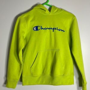 Champion Kids Lime Color Sweatshirt Medium